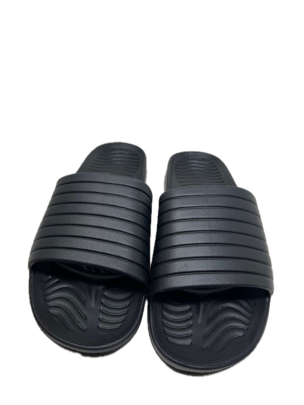 Walmart Black Slides Mens 12